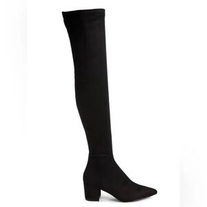 Steve Madden Brinkly Black Over The Knee Boots